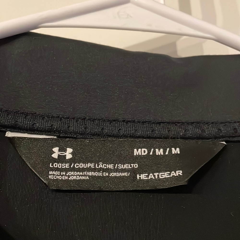 Black under armed jacket loose fit